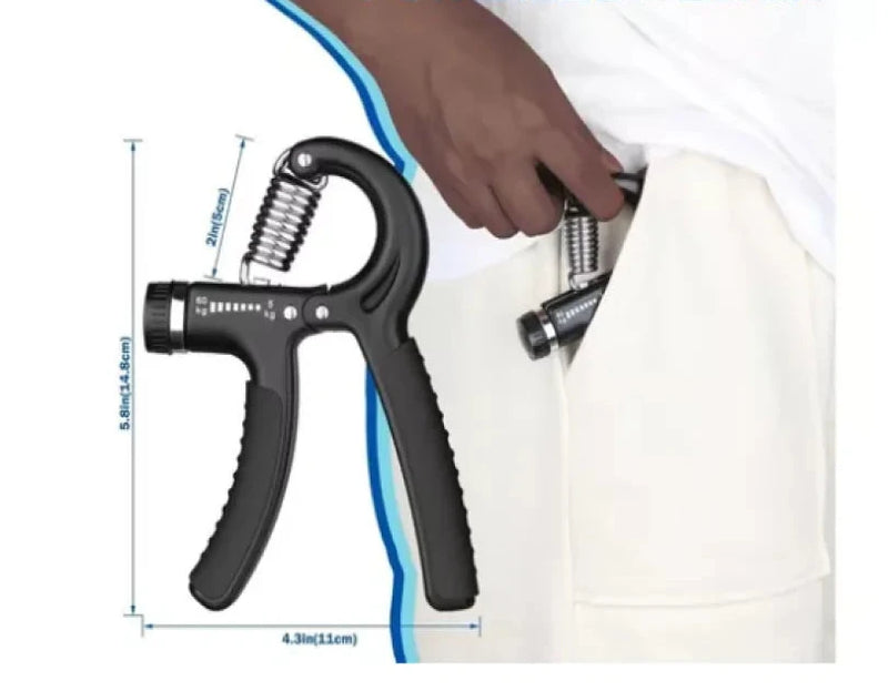 Hand Grip Mola Com Ajuste 5kg A 60kg Fisioterapia Anti-braço